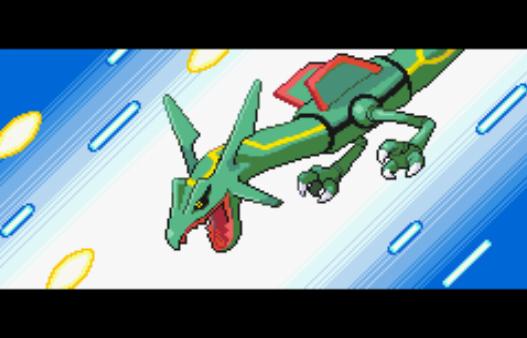 Pokemon Emerald Rayquaza